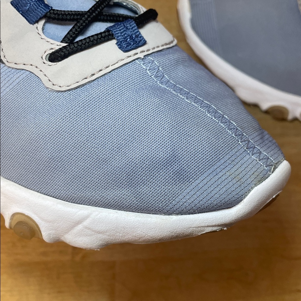 Nike React Element 55 Sneakers in Grey, White, Navy - Picture 14 of 16
